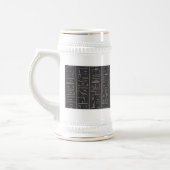 Ägyptischer Hieroglyphen Stein Bierglas (Links)