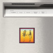 Ägyptischer Hieroglyphics-Magnet Magnet (In Situ (Geschirrspüler))