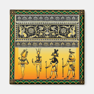 Ägyptischer Hieroglyphics-Magnet Magnet