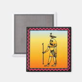 Ägyptischer Hieroglyphics-Magnet Magnet (Vorderseite/Rückseite)