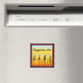 Ägyptischer Hieroglyphics-Magnet Magnet (In Situ (Geschirrspüler))