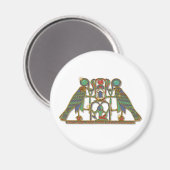 Ägyptischer Horus Magnet (Vorderseite/Rückseite)