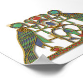 Ägyptischer Horus Poster (Ecke)