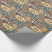 Ägyptischer König auf pyprus.png Geschenkpapier (Ecke)