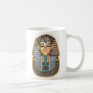 Ägyptischer König tut Tasse