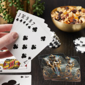 Ägyptischer König Tutankhamun Spielkarten (In Situ)