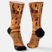 Ägyptischer Königspapyrus Socken (Gewinkelt)