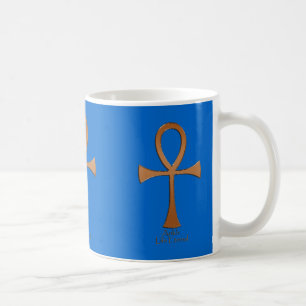 Ägyptischer Kupfer ANKH Kaffeetasse