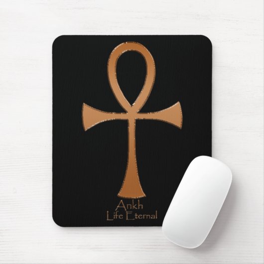 Ägyptischer Kupfer ANKH Mousepad (Mit Mouse)