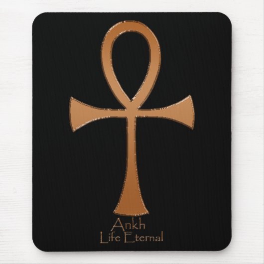 Ägyptischer Kupfer ANKH Mousepad (Vorne)