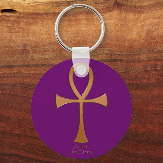 Ägyptischer Kupfer ANKH Schlüsselanhänger (Vorderseite)