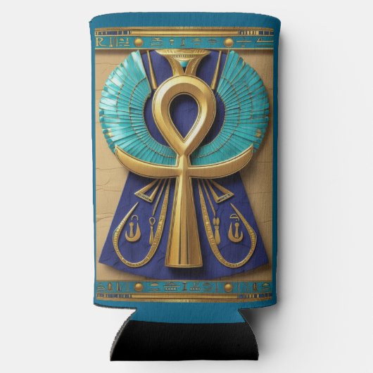 Ägyptischer Lebensstil Selters Dosenkühler (Rückseite)