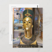 ägyptischer Leiter Postkarte (Vorne/Hinten)