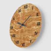 Ägyptischer Marmor Große Wanduhr (Winkel)