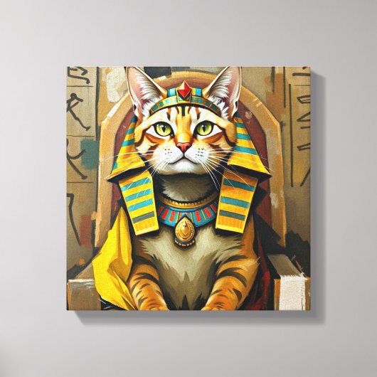 ÄGYPTISCHER MAU-PHARAOH 2 LEINWANDDRUCK (Vorderseite)
