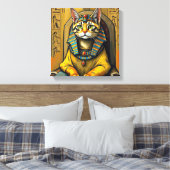 ÄGYPTISCHER MAU-PHARAOH 3 LEINWANDDRUCK (Insitu (Schlafzimmer))