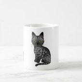 Ägyptischer Mau rauchen Kaffeetasse (Mittel)
