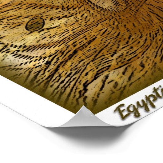 ägyptischer Motif Poster (Ecke)