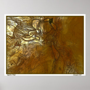 ägyptischer Motif Poster