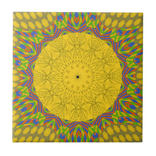 Ägyptischer Muster-Kunstdruck Fliese
