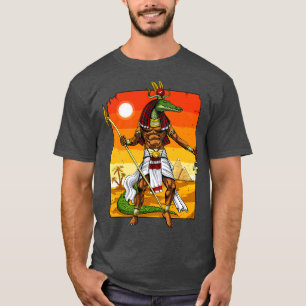 Ägyptischer Mythologie, Gott Sobek T-Shirt