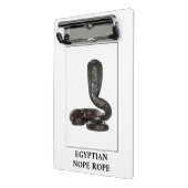 Ägyptischer Nope - Cobra-Schlangen-Gefahr Mini Klemmbrett (Gewinkelt2)