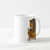 Ägyptischer Pharao Kaffeetasse (VorderseiteRechts)