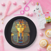 Ägyptischer Pharao König Tutankhamun Pappteller (Party)
