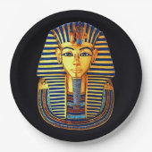 Ägyptischer Pharao König Tutankhamun Pappteller (Vorderseite)