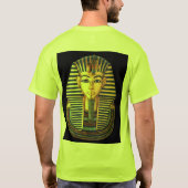 Ägyptischer Pharao König Tutankhamun T-Shirt (Rückseite)