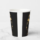 ägyptischer Pharao Kunstpapier Kaffeetassen  Pappbecher (Links)