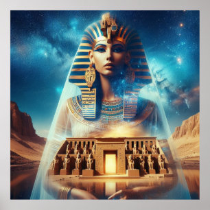 Ägyptischer Pharao Poster