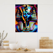 Ägyptischer Pharao Poster (Küche)