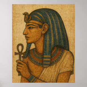 Ägyptischer Pharao Poster