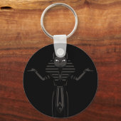 Ägyptischer Pharao-Schlüsselanhänger Schlüsselanhänger (Vorderseite)