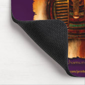 Ägyptischer Pharao Tutankhamen Art Mouse Pad Mousepad (Ecke)