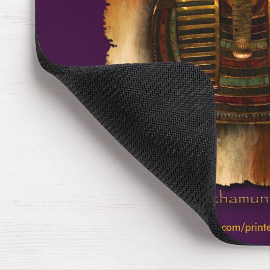 Ägyptischer Pharao Tutankhamen Art Mouse Pad Mousepad (Ecke)