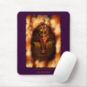 Ägyptischer Pharao Tutankhamen Art Mouse Pad Mousepad (Mit Mouse)