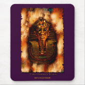 Ägyptischer Pharao Tutankhamen Art Mouse Pad Mousepad (Vorne)