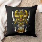 Ägyptischer Pharao Tutankhamun Antiker König Tut Kissen (Decke)
