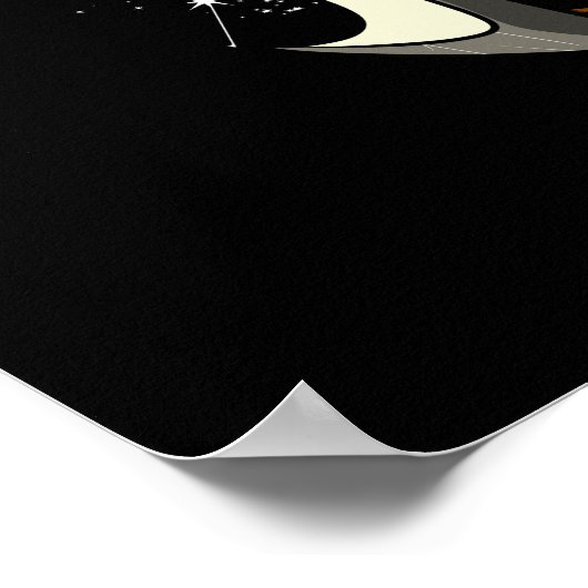 Ägyptischer Pharao Tutankhamun Antiker König Tut Poster (Ecke)