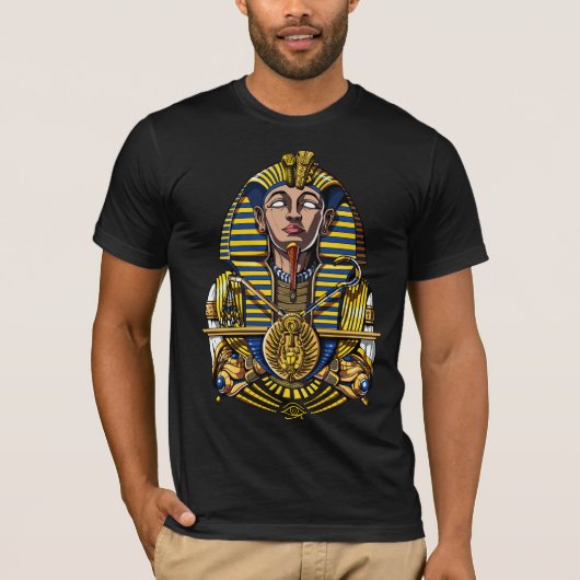 Ägyptischer Pharao Tutankhamun King Tut T-Shirt (Vorderseite)