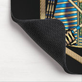 Ägyptischer Pharaoh Skull Mousepad (Ecke)