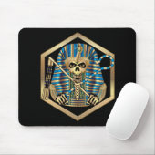 Ägyptischer Pharaoh Skull Mousepad (Mit Mouse)