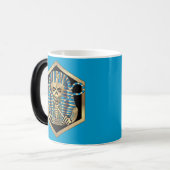 Ägyptischer Pharaoh Skull Verwandlungstasse (Vorderseite Links)