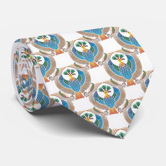 Ägyptischer Phoenix Krawatte (Gerollt)