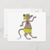 Ägyptischer Rat Postkarte (Vorne/Hinten)