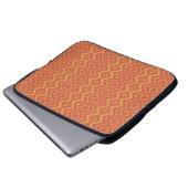 Ägyptischer Rot-und Gelber Sieb Laptopschutzhülle (Vorne Knopf)