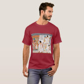 Ägyptischer Royal Design-T - Shirt (Vorne ganz)