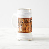 Ägyptischer Royal Papyrus Bierglas (Vorderseite Links)